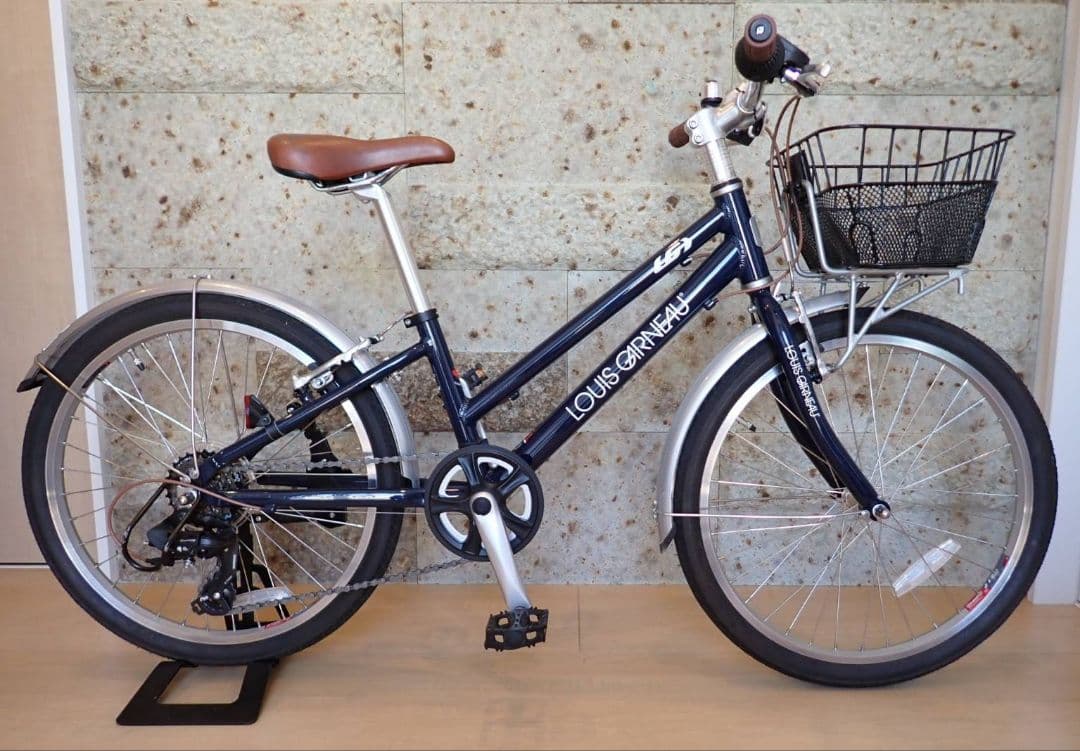 子供用自転車 ルイガノ J22 plus ネイビー 22インチ