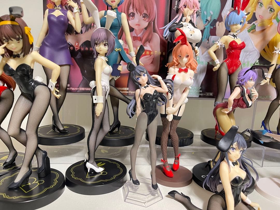 バニーガールフィギュア全２７体まとめ売り！