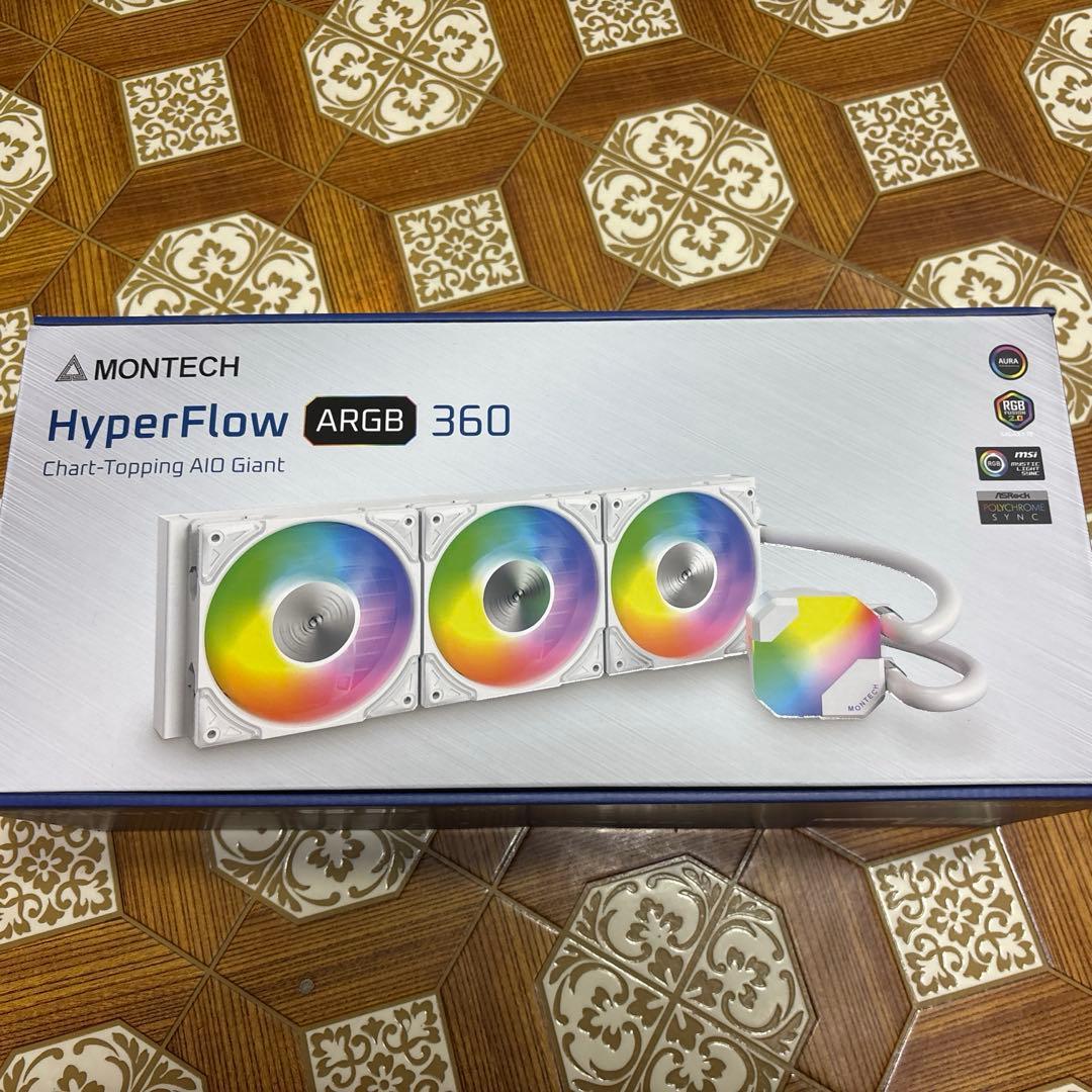 MONTECH HyperFlow ARGB 360mm 水冷CPUクーラー