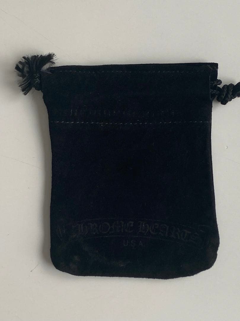 クロムハーツ スクロールバンドシルバーブレスレット　鑑定済み