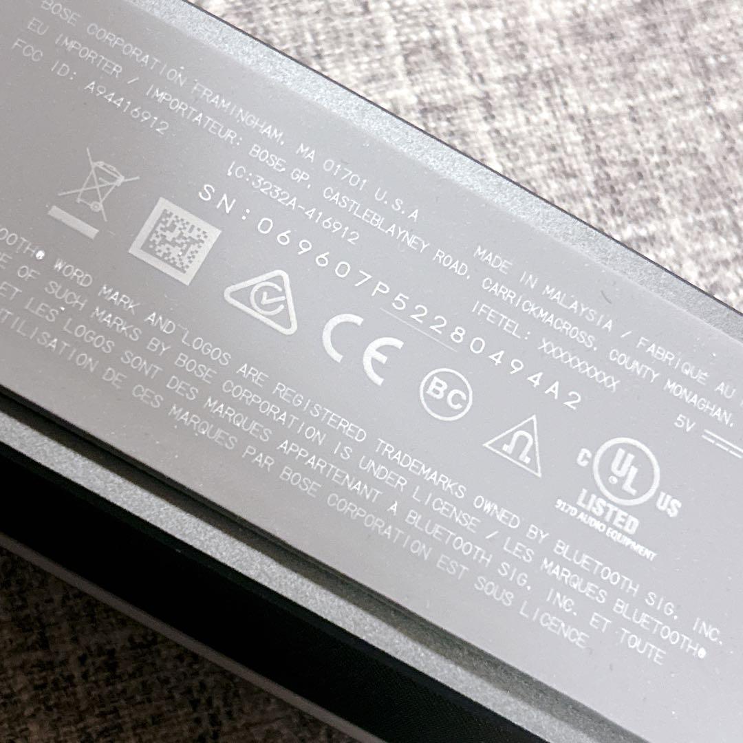 【美品】BOSE SOUNDLINK MINI II 充電クレードル付属