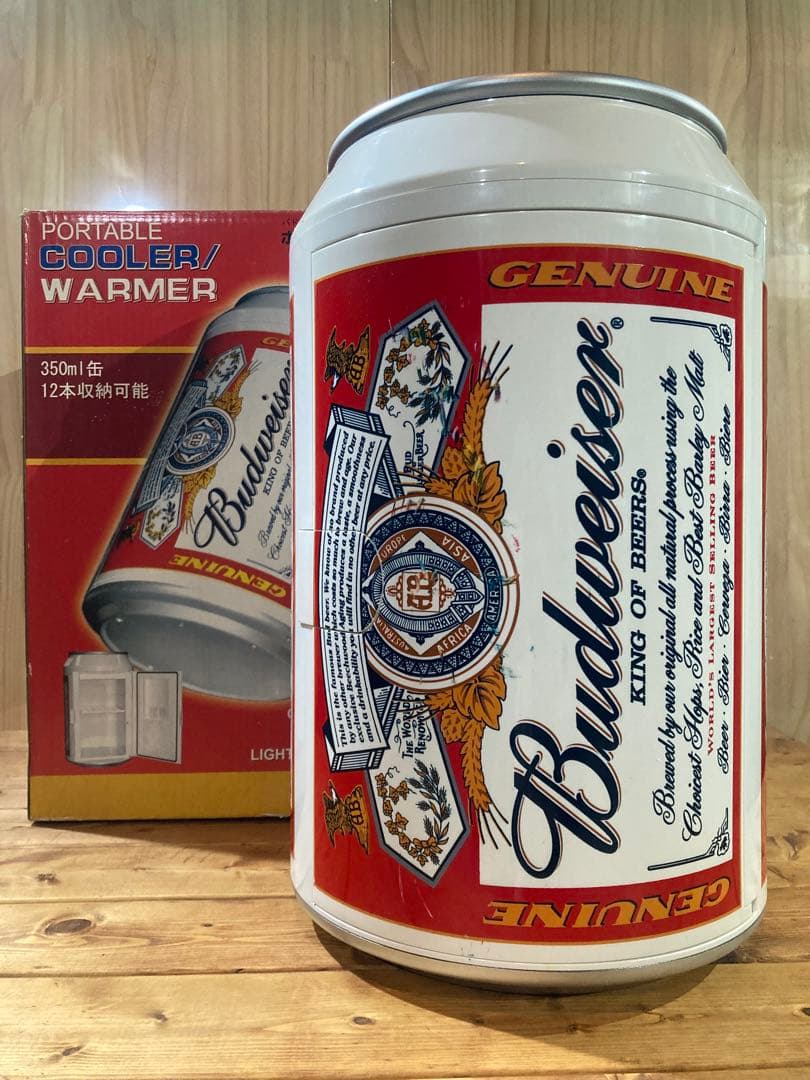 バドワイザー缶型保冷温庫