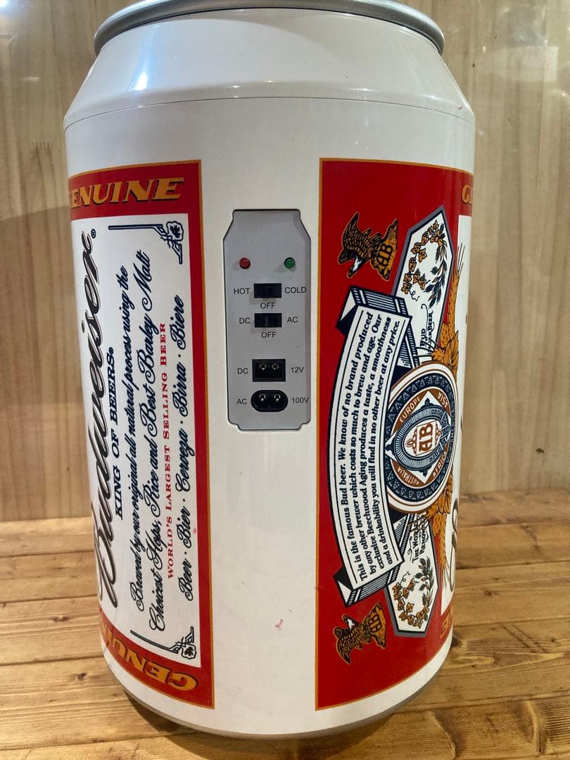 バドワイザー缶型保冷温庫