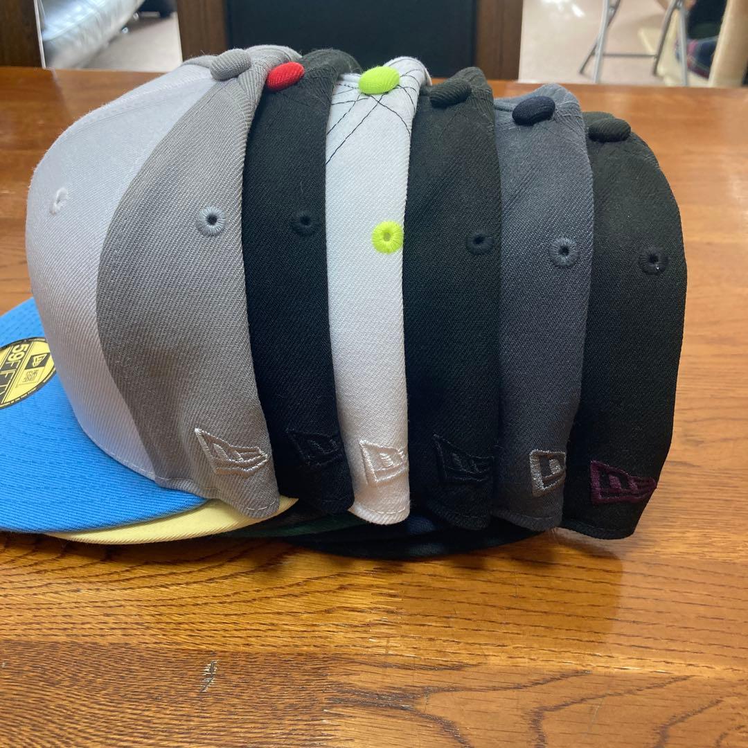 全て7-5/8 New Era 59FIFTY ベースボールキャップ6個