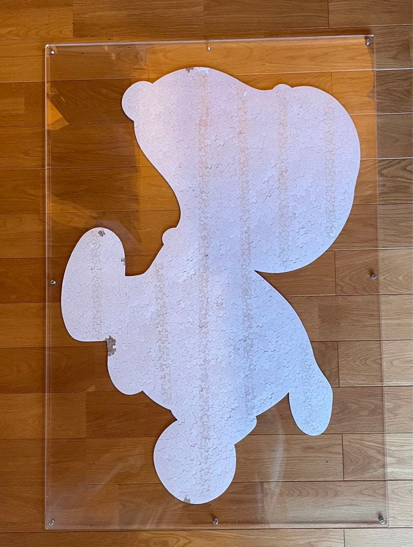 KAWS カウズ パズル「STAY STEADY」完成品　額装　アクリルフレーム