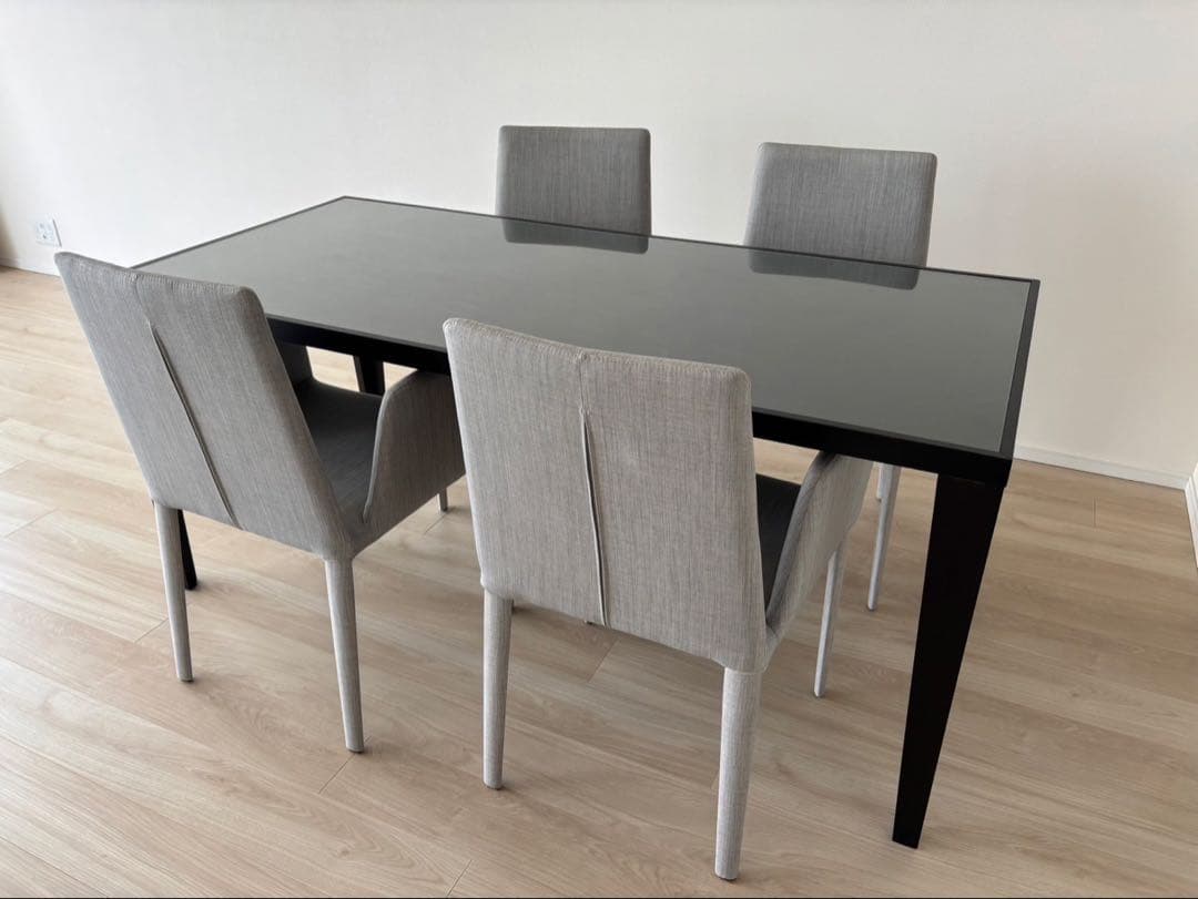 【FUJIEI 藤栄】ダイニングテーブルセット(椅子4脚付き)