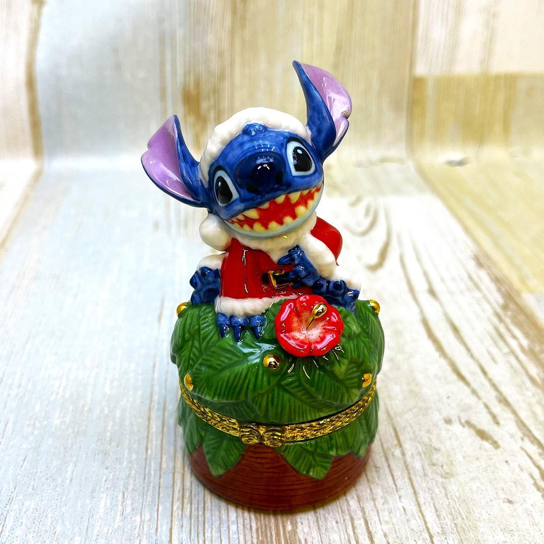 リロ＆スティッチ サンタスティッチ クリスマス ヒンジボックス フィギュア