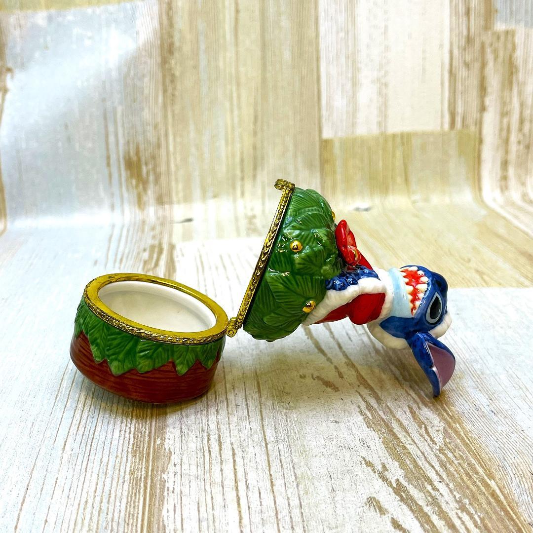 リロ＆スティッチ サンタスティッチ クリスマス ヒンジボックス フィギュア