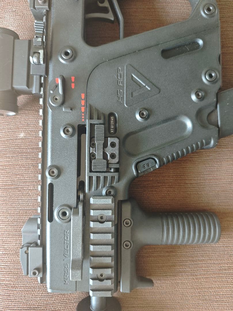 KSC KRISS VECTOR ガスガン スコープ付き クリスベクター gbb