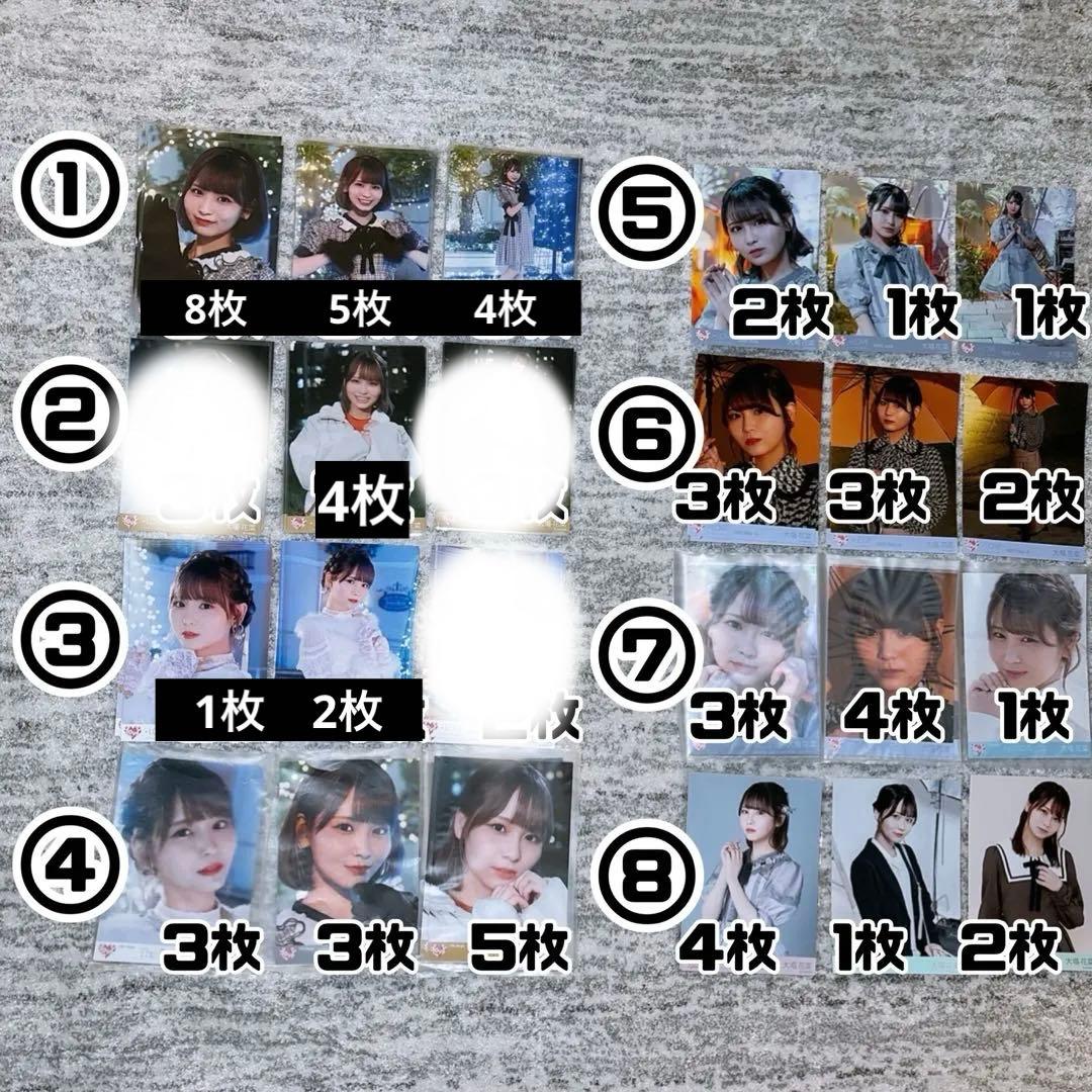 【バラ売り対応】 =LOVE 大場花菜　生写真 直筆