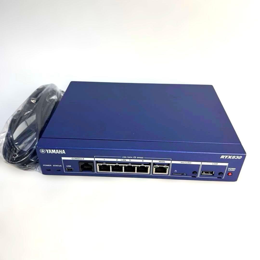 YAMAHA RTX830 ギガアクセス VPN ルーター 動作品　m5