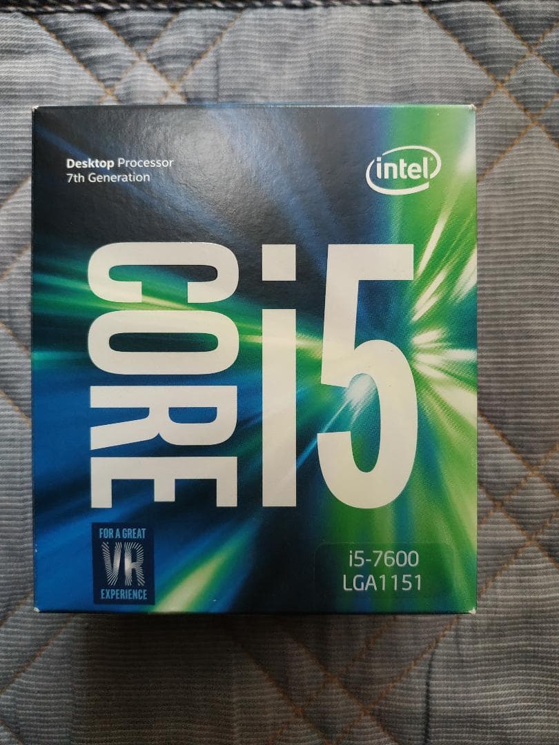 CPU、マザボセット（i5 7600、ASRock H110M Combo-G）