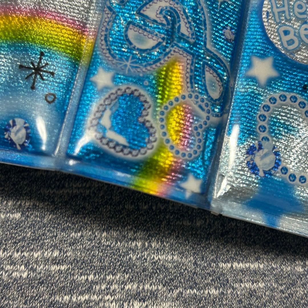 シール帳 バインダー 音符 purupuru melody 当時物 青