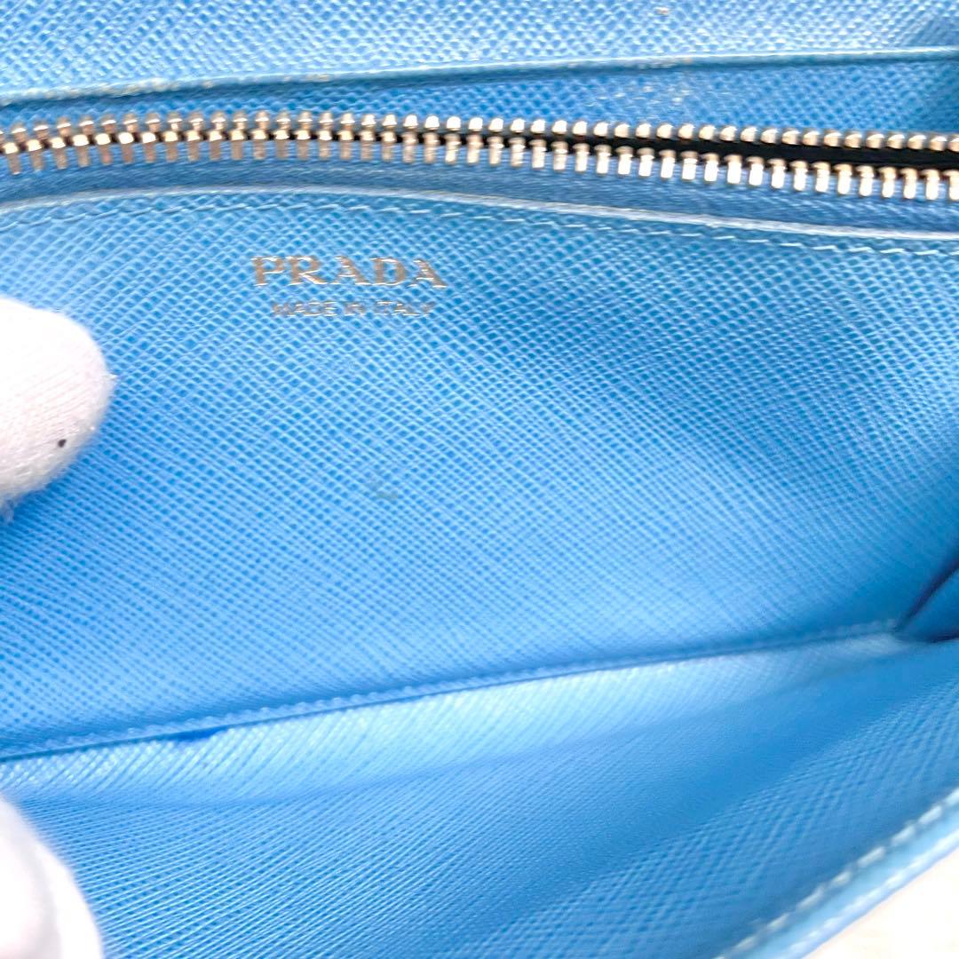 PRADA プラダ サフィアーノ 長財布 フラップ　2つ折り財布　1221-⑩