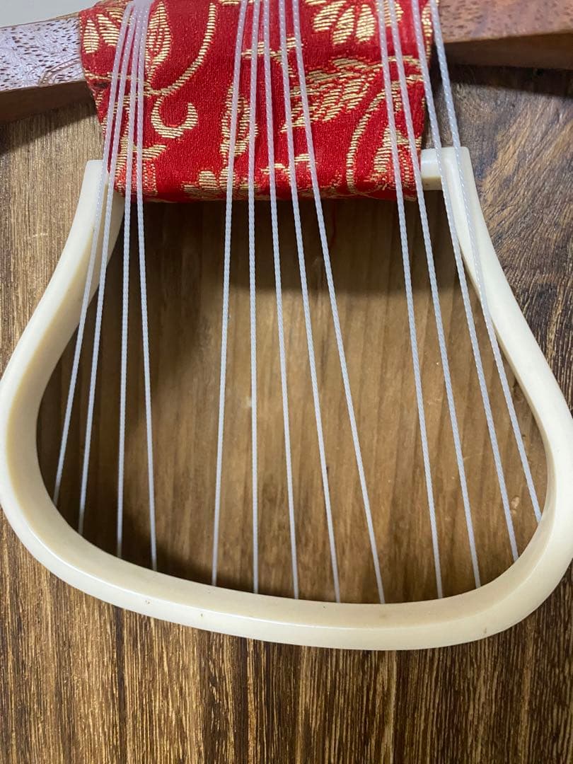 良品！すだれ彫り練習用琴‼️