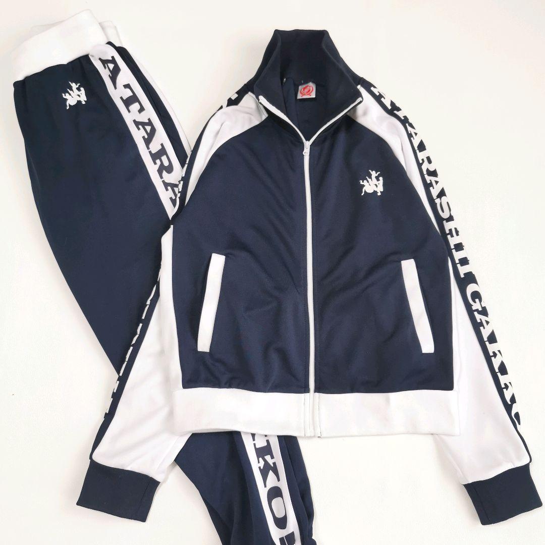 美品✨新しい学校のリーダーズ ジャージ セットアップ S 紺色/白色