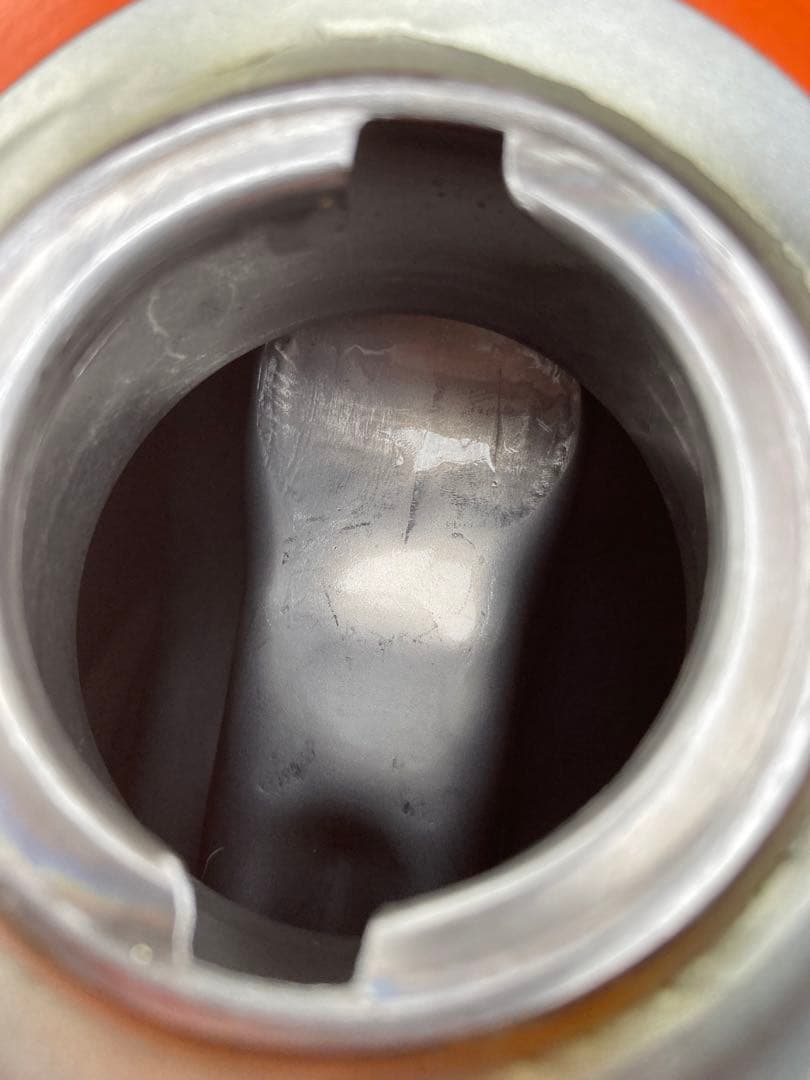 HONDA タンク シルバー/オレンジ　xl230 ホンダ　コック　キャップ