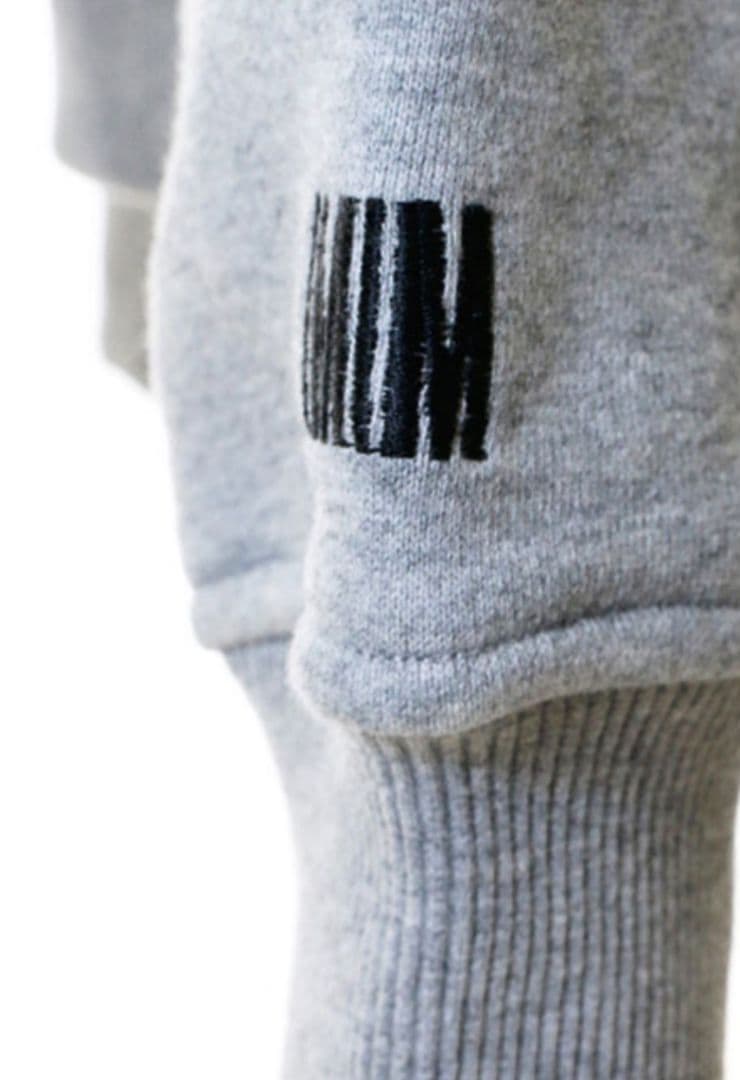 I AM WHAT I AM「zip Up Sweatshirt - GRAY」