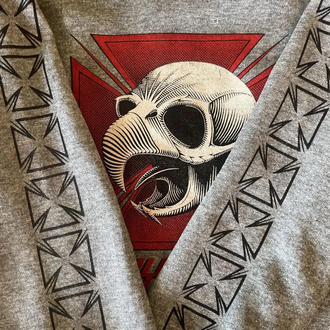 スペシャル パウエル トニーホーク チキンスカル アイアンクロス 袖プリ XL