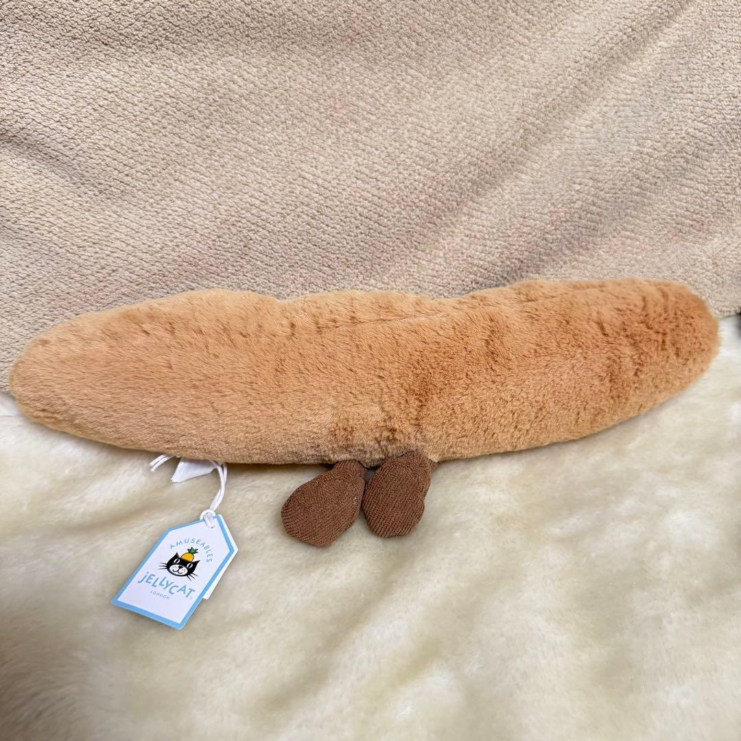 マスコット ジェリーキャット　フランスパン　バケット　パン　ぬいぐるみ　食べ物
