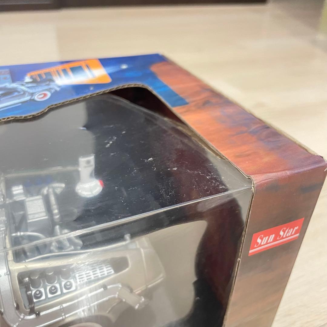 【希少品】サンスター 1/18 デロリアン バックトゥザフューチャー PART3