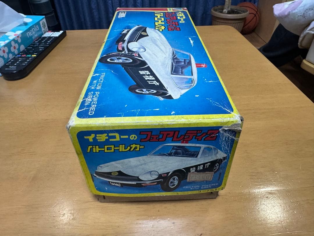 イチコー　フェアレディZ パトカーブリキ