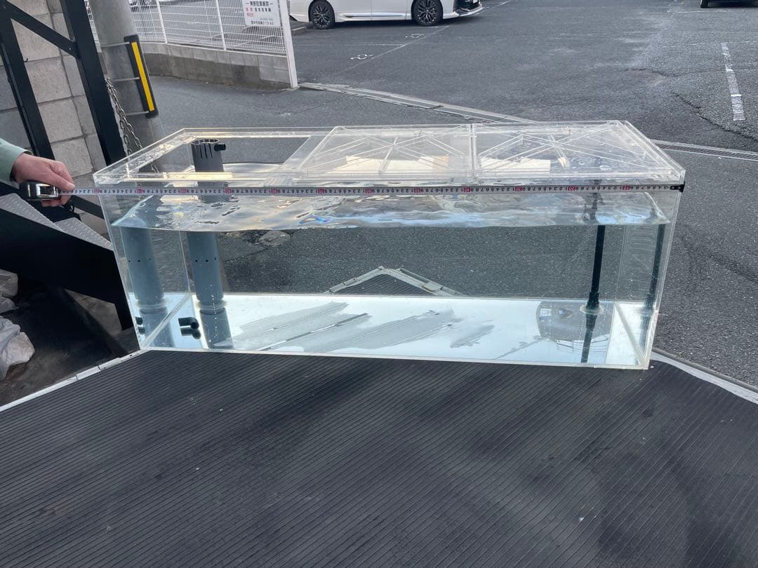 アクリル水槽　オーバーフロー　 1200mm x 450mm x 450mm