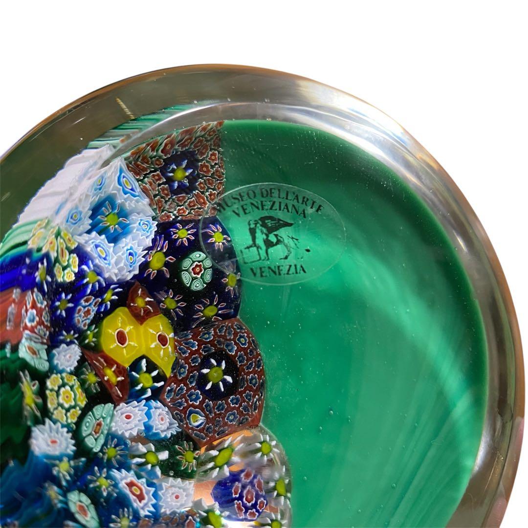 【美品】極美　ペーパーウェイト ミルフィオリ 超絶技巧