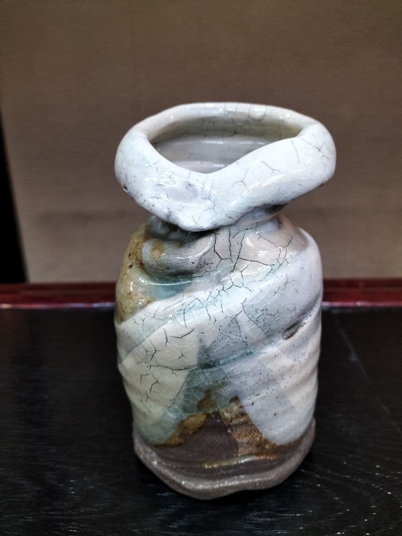 西郷輝彦織部焼き写し常滑窯にて手作り