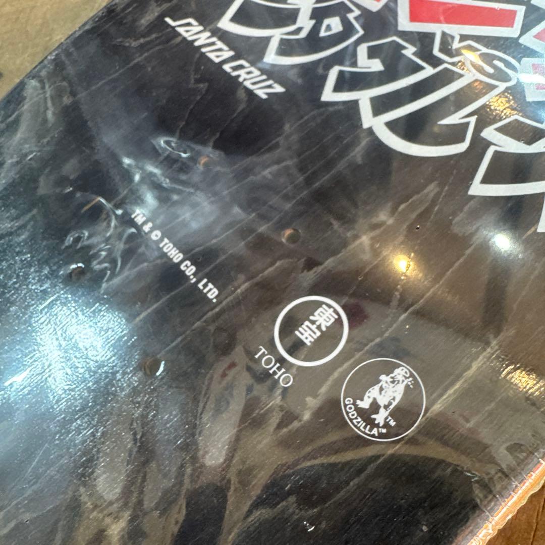 Santa Cruz ゴジラ限定 スケボーデッキ 8.25インチ