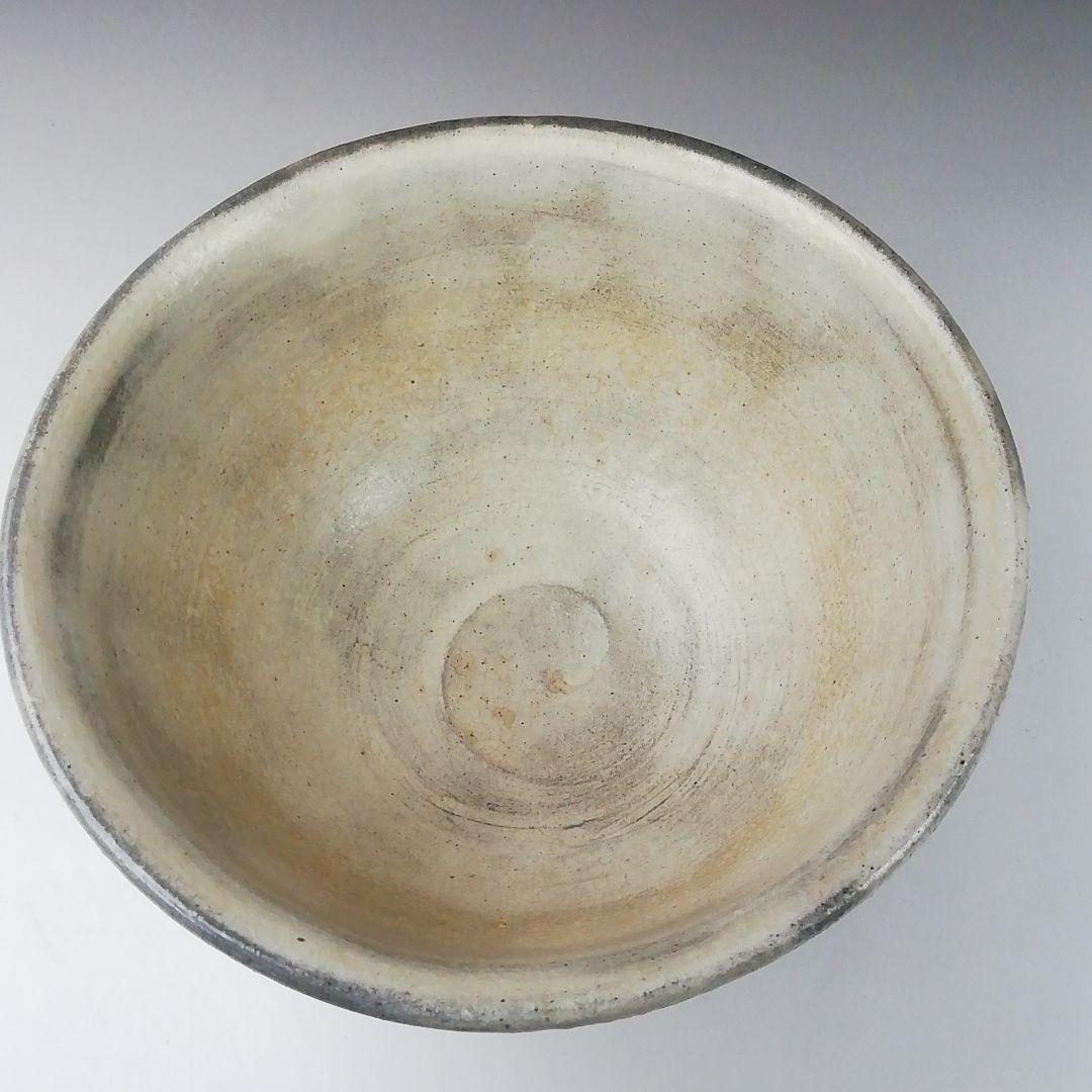 Ｔ３７０　茶碗　『越前粉引茶碗』『三好建太朗 作』　共箱　抹茶碗　茶道具