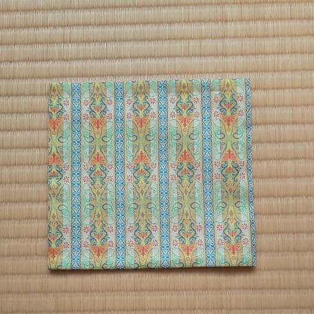 A 52 茶道 古袱紗 龍村製 ( 新品未使用品 )