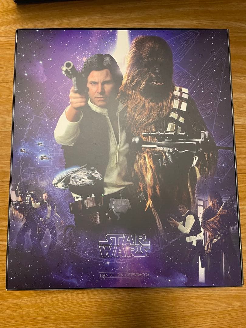 ホットトイズ ハン・ソロ チューバッカ スターウォーズ ムービーマスターピース