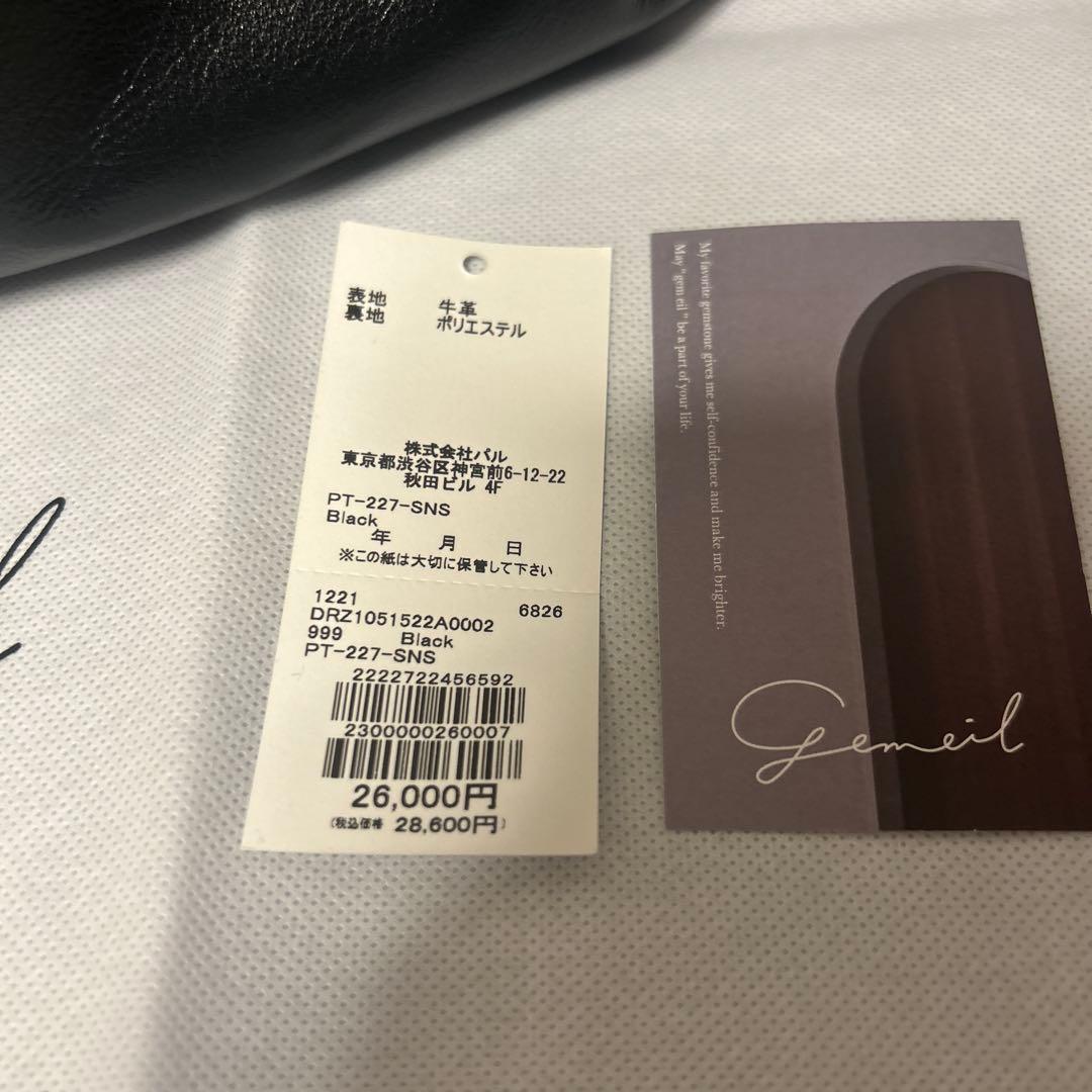 gemeil レイヤーチェーンバッグ　ショルダーバッグ