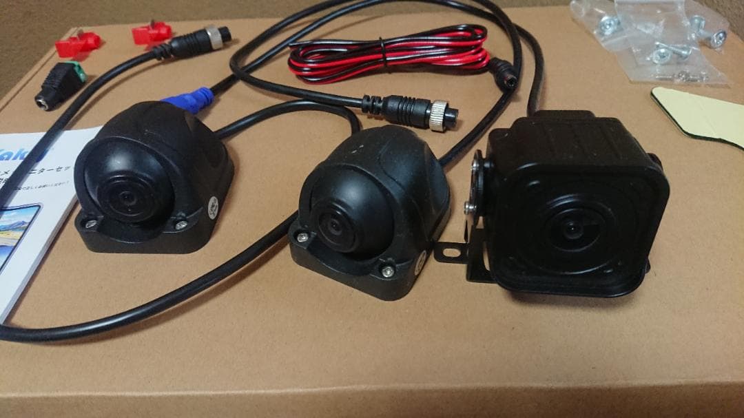 【防犯カメラセット】コンセントのみで使用出来ます！高齢者の親族用にどうですか？