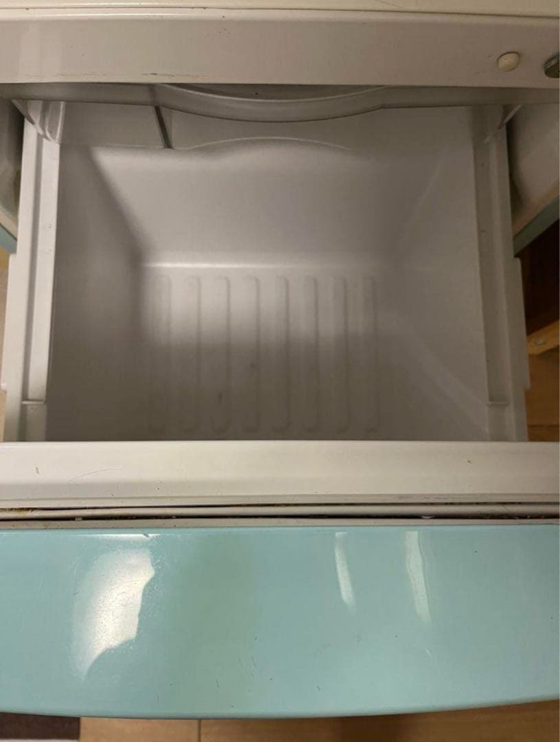 will レトロ 冷蔵庫　ターコイズブルー【送料込み】