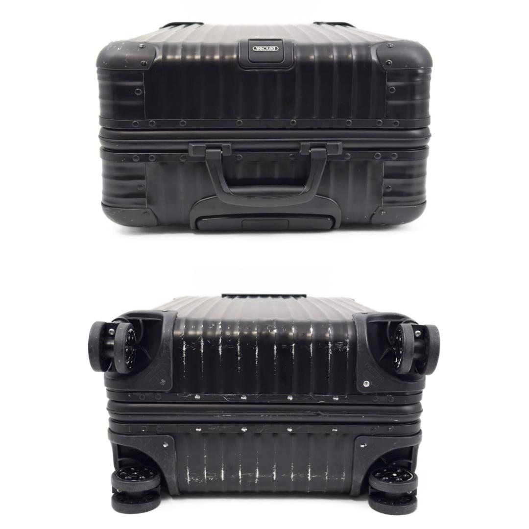 リモワ トパーズ ステルス 64L 4輪 TSAロック チェックインM ブラック