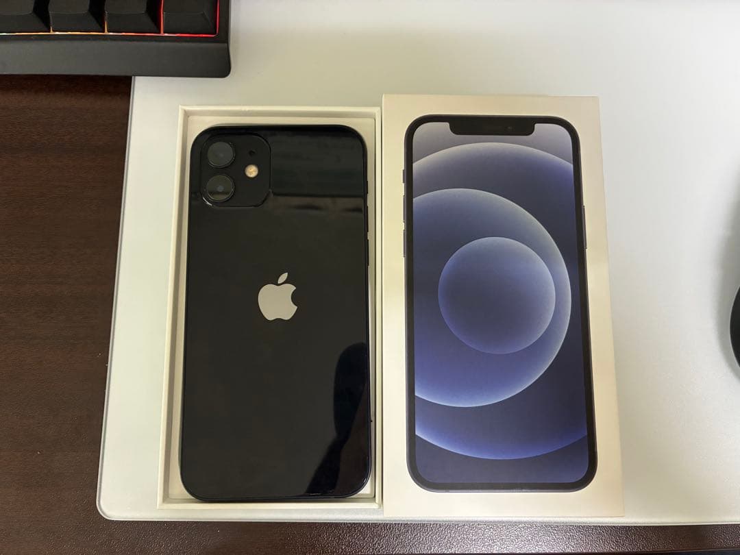 iPhone 12 128gb ブラック　引越し完了さん専用