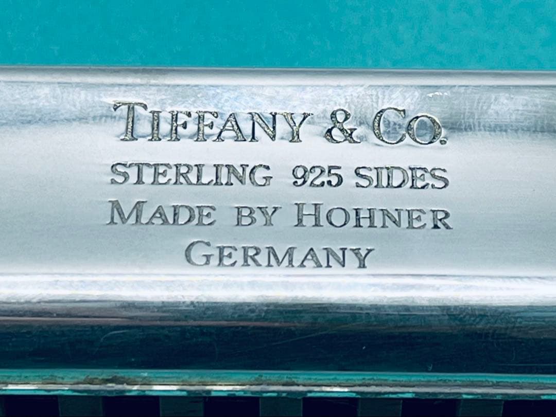c857 ティファニー　HOHNER コラボ　ハーモニカ　925 ドイツ製