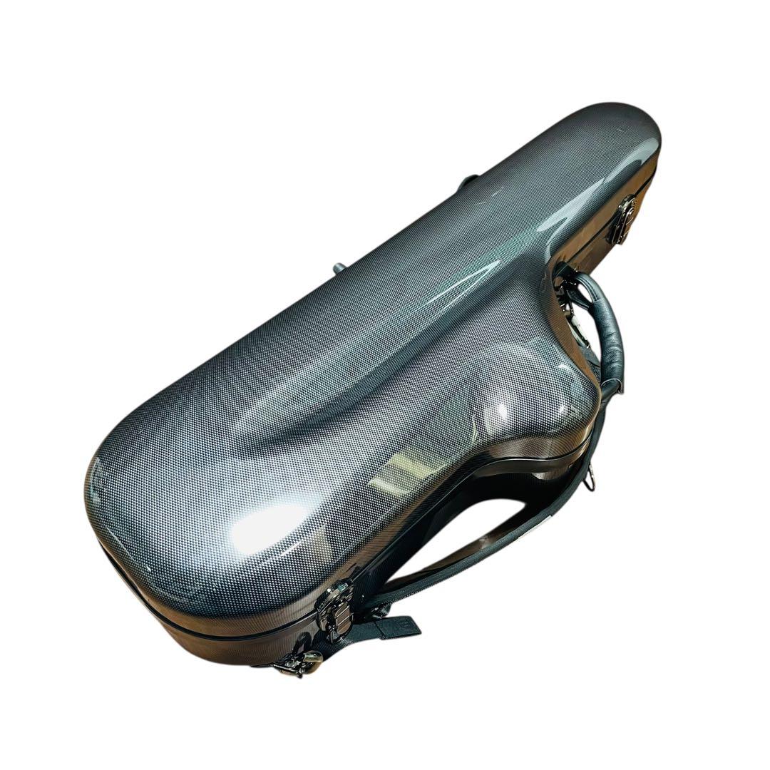 美品　omebaige テナーサックスケース　オメベージ　超軽量　カーボン調