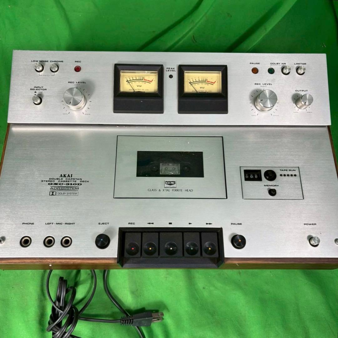 ryuuAKAI GXC-310D ステレオカセットデッキ 鉄板モデル