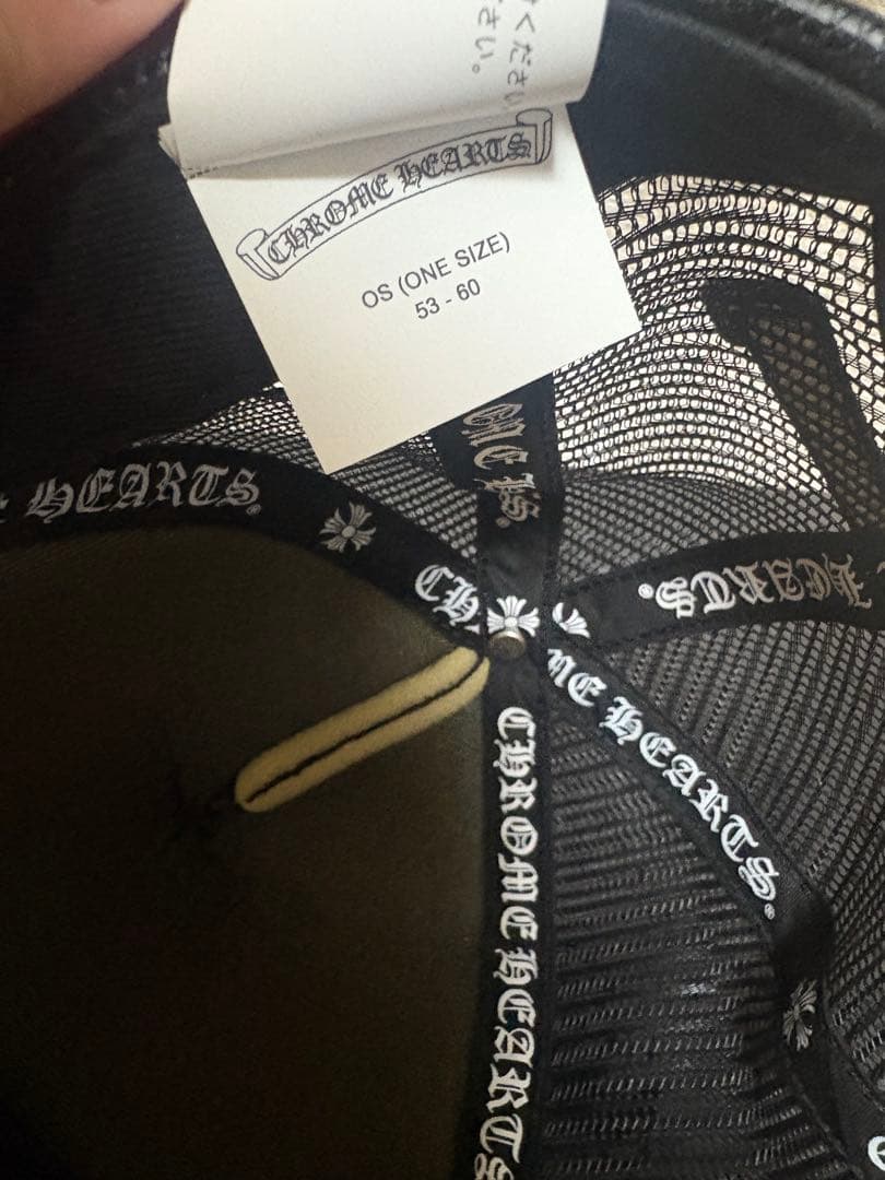 CHROME HEARTS ブラックキャップ　値下げ可