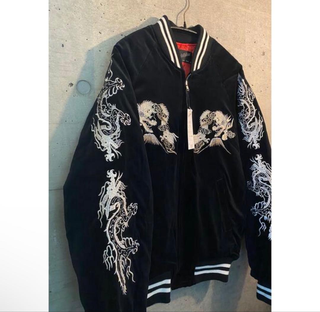 BTS SUGA ユンギ 着用 ベロア スカジャン 新品タグ付き Free