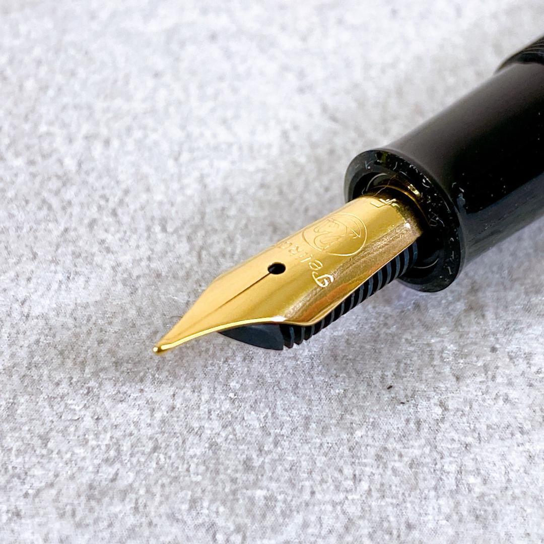 Pelikan ペリカン M200 万年筆 ロイヤルブルーインク付　F字・吸入式