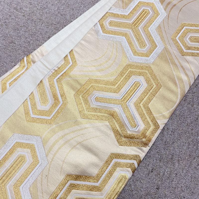 501aj80◎振袖＆袋帯 セミアンティーク 成人式 結婚式 十三参り◎