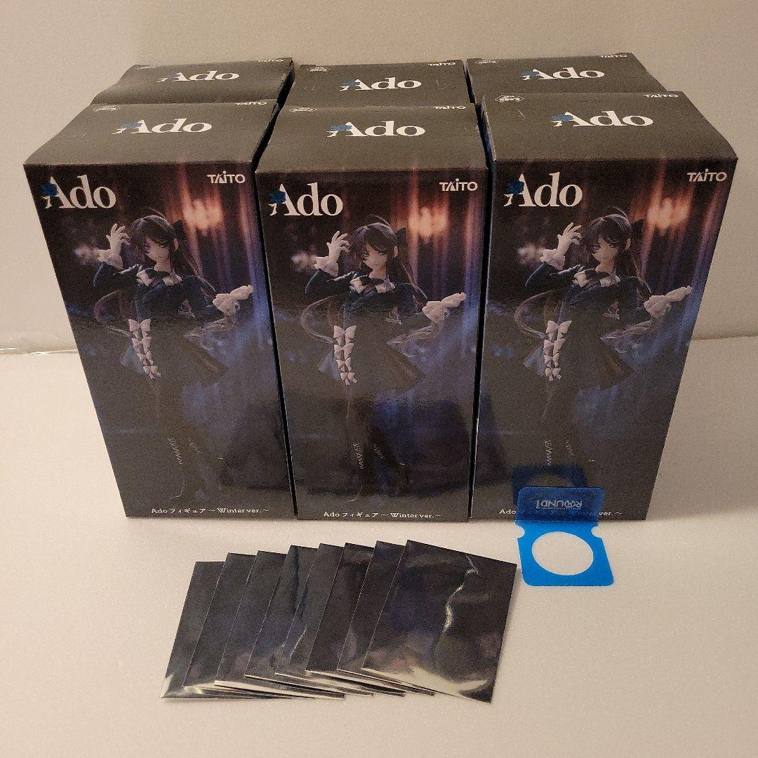 ADO フィギュア Winter ラウンドワン限定 6体 アド ステッカー8枚