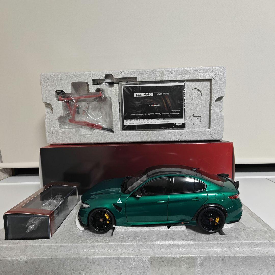 【訳あり品】MOTORHELIX 1/18 アルファロメオ ジュリア gta