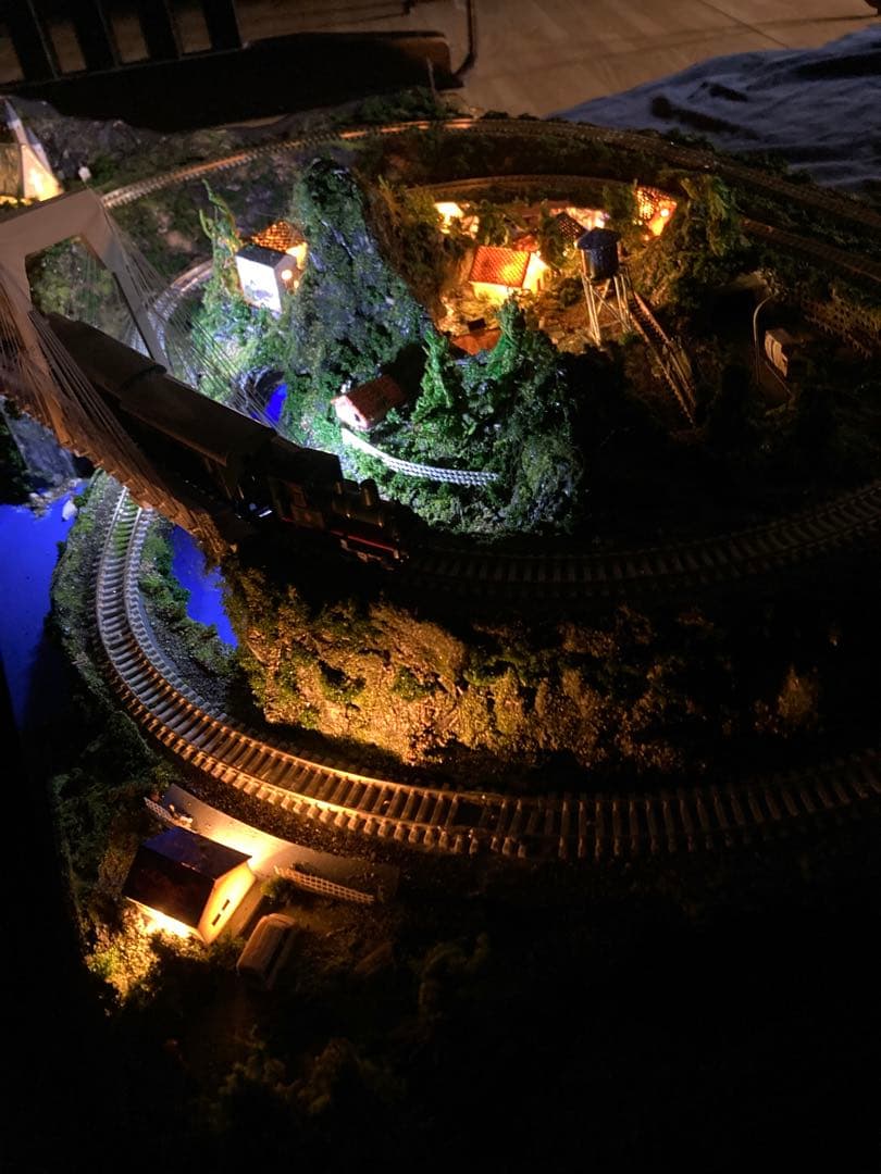 鉄道模型ジオラマ　　ロックです