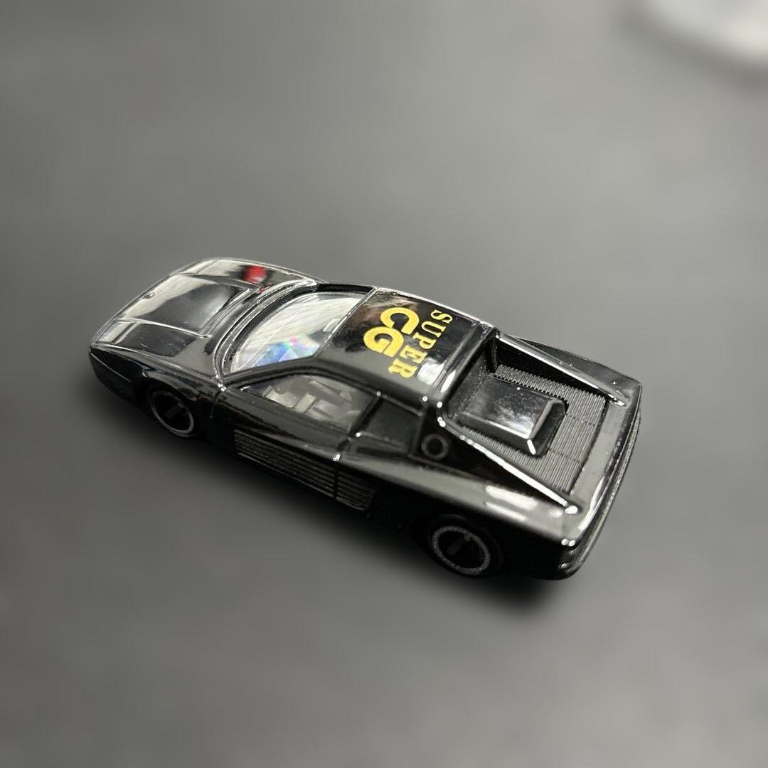 SUPER CG 黒ミニカー 箱付き テスタロッサ 非売品　限定