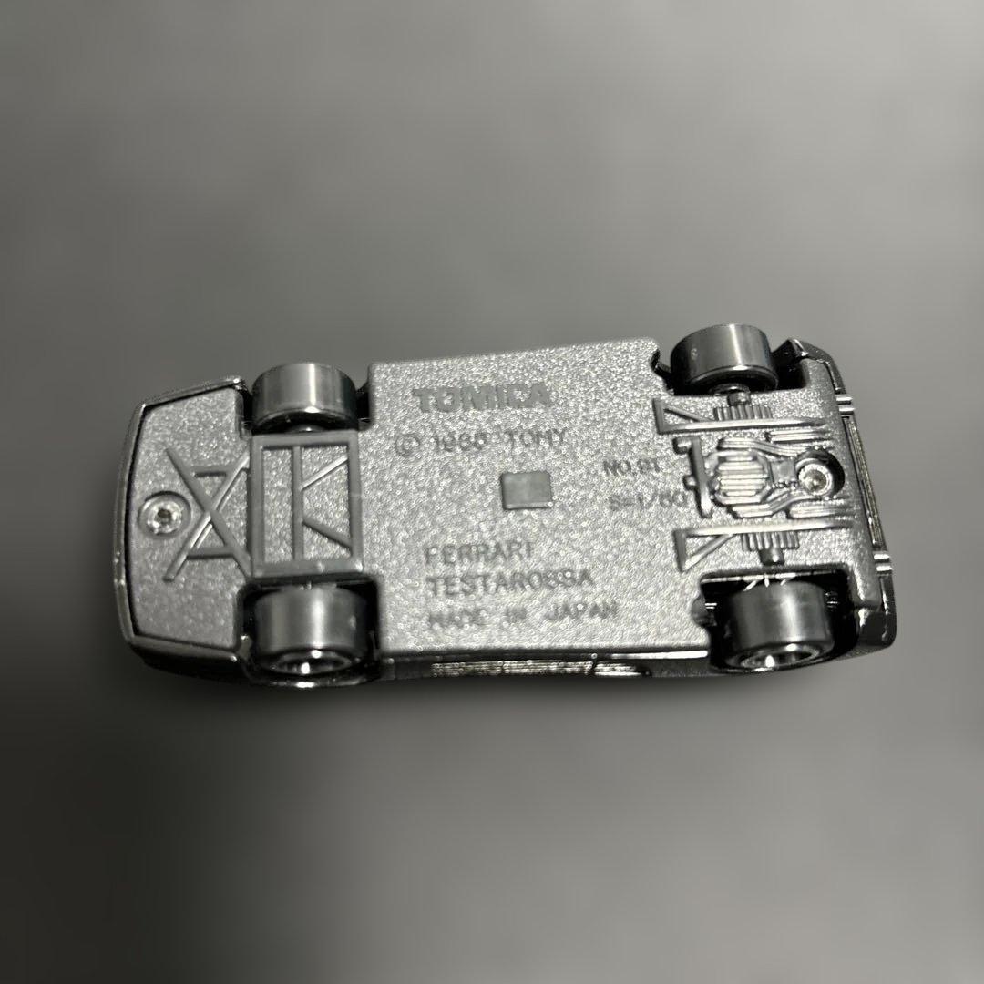 SUPER CG 黒ミニカー 箱付き テスタロッサ 非売品　限定